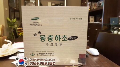 Đông trùng hạ thảo hộp gỗ Samsung Hanil chính hãng Hàn Quốc