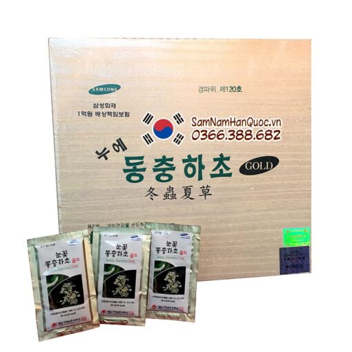 Đông trùng hạ thảo Ginseng Bio 60 gói 30ml