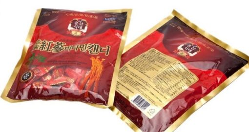 Bộ 3 gói Kẹo hồng sâm Vitamin Hàn Quốc 200g