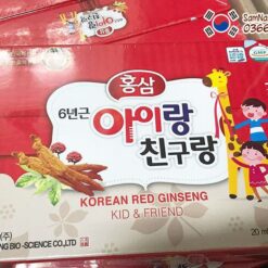 Hồng sâm Baby hươu cao cổ Hàn Quốc hộp 30 gói x 20ml