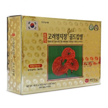 Viên linh chi Hàn Quốc KGS 830mg x 120 viên hộp giấy