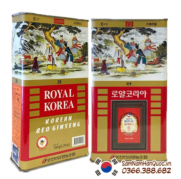 Hồng sâm khô cao cấp Royal Korea