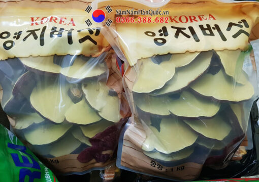 Nấm linh chi đỏ Hàn Quốc túi xếp