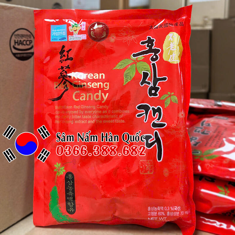 Kẹo hồng sâm Daedong 250g
