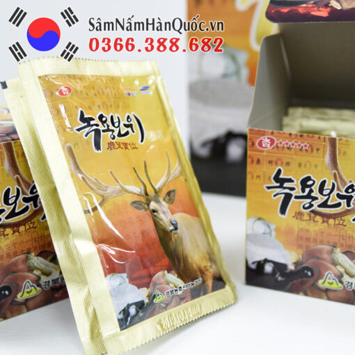 Nước hồng sâm Nhung hươu Gyeongbuk 60 gói 70ml
