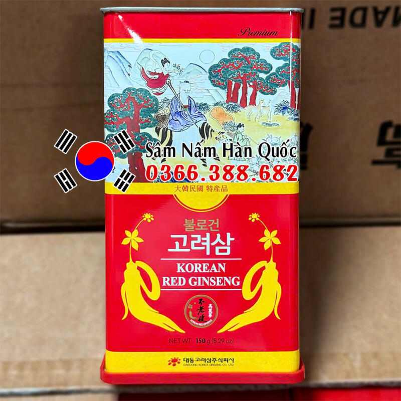 Sâm khô Daedong Premium 150g Sâm khô Daedong Premium 150g