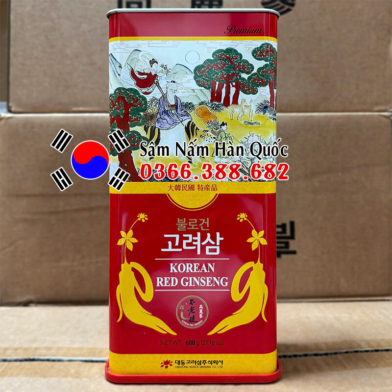Sâm khô Daedong Premium 600g Sâm khô Daedong Premium 600g