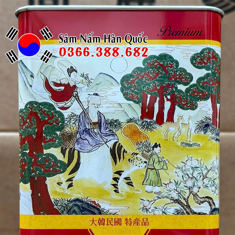 Sâm khô Daedong Premium 600g Sâm khô Daedong Premium 600g