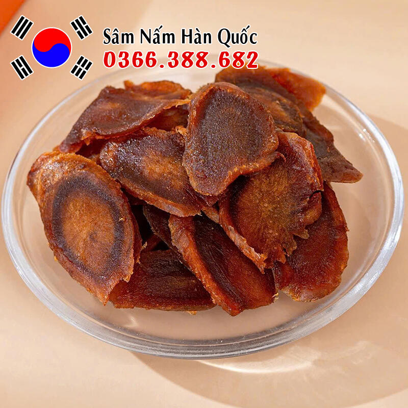 Sâm lát tẩm mật ong Achimmadang 200g Sâm lát tẩm mật ong Achimmadang 200g