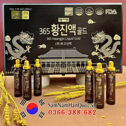 Tinh chất đông trùng Hwangjin 365 60 ống 20ml