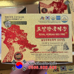 Tinh dầu thông đỏ Royal Korean Red Pine 120 viên Tinh dầu thông đỏ Royal Korean Red Pine 120 viên