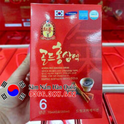 Nước hồng sâm chén Hàn Quốc Dream 30 gói 70ml Nước hồng sâm chén Hàn Quốc Dream 30 gói 70ml