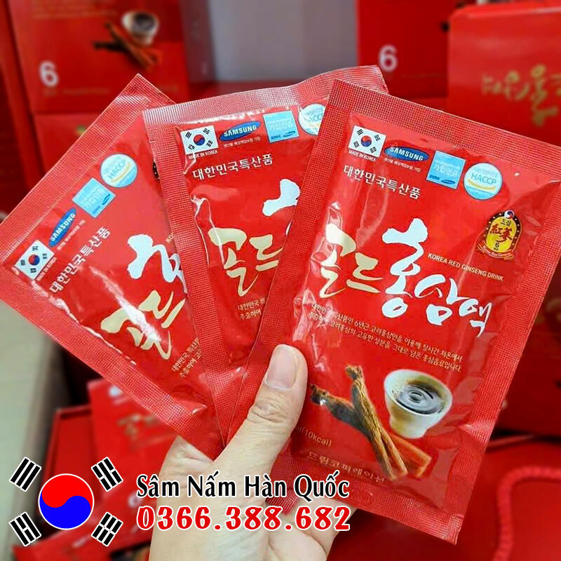 Nước hồng sâm chén Hàn Quốc Dream 30 gói 70ml Nước hồng sâm chén Hàn Quốc Dream 30 gói 70ml