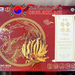 Nước hồng sâm Đông trùng hạ thảo Jeong Won 30 gói 80ml