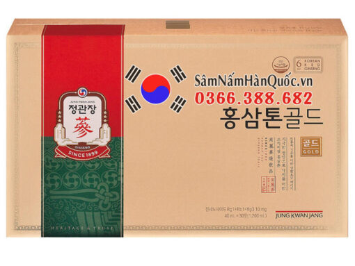 Nước hồng sâm KGC Tonic Gold 30 gói 40ml