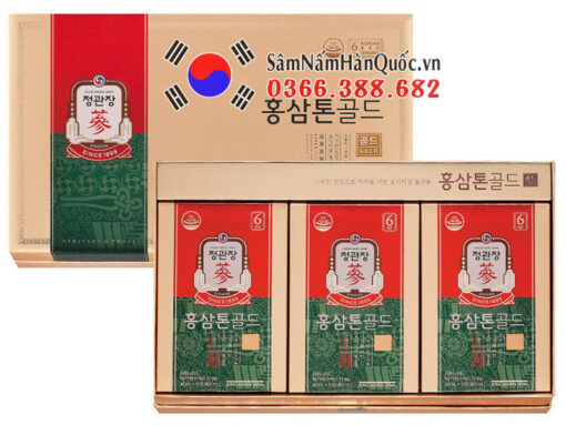 Nước hồng sâm KGC Tonic Gold 30 gói 40ml