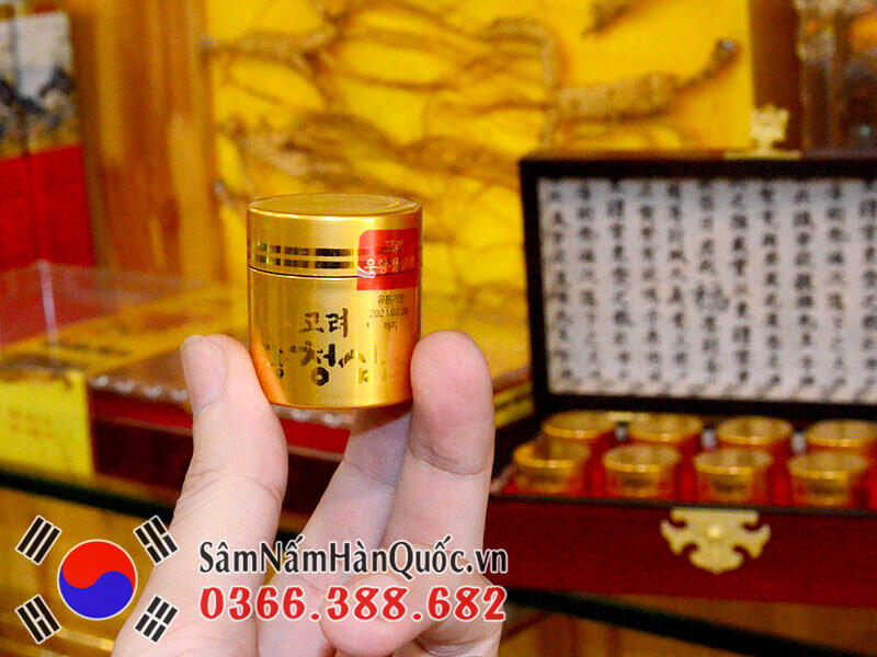 An cung Woohwang Cheongsimwon hộp gỗ 10 viên An cung Woohwang Cheongsimwon hộp gỗ 10 viên