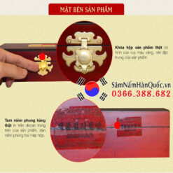 An cung Woohwang Cheongsimwon hộp gỗ 10 viên An cung Woohwang Cheongsimwon hộp gỗ 10 viên