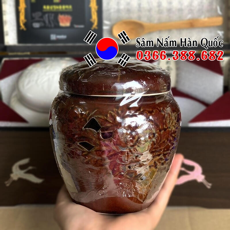 Cao hắc sâm Đông trùng IRE 2 hũ 500g
