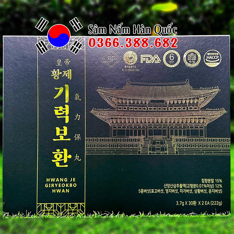 An cung Hwang Je Giryeokbo Hwan 60 viên