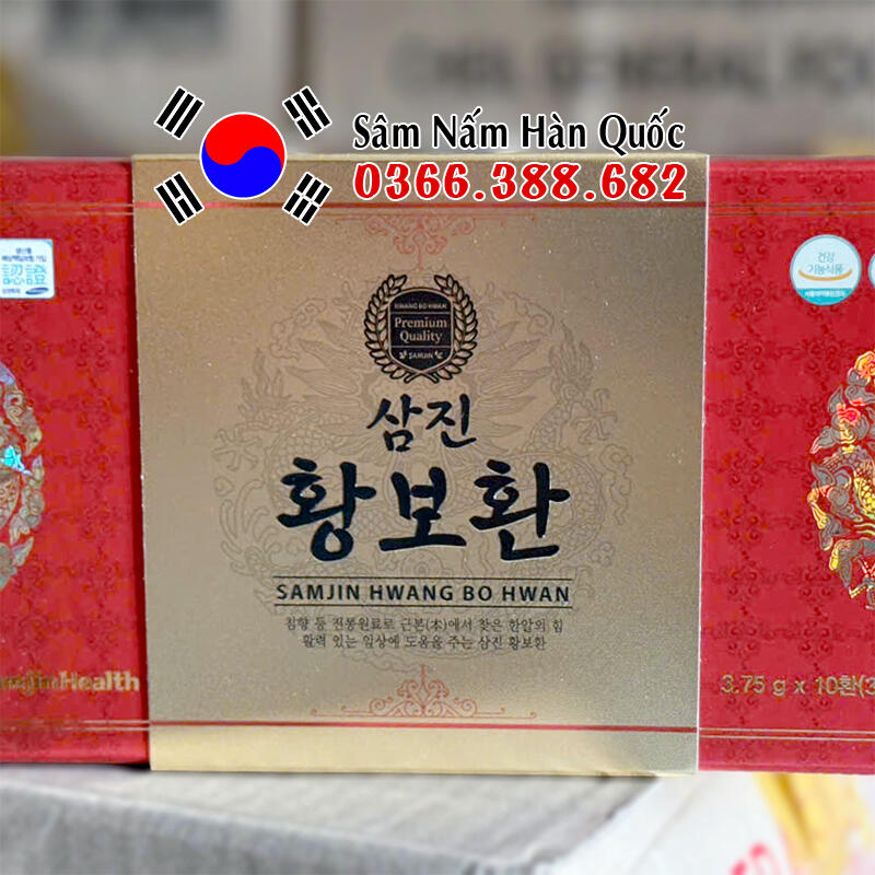 An cung Samjin Hwang Bo Hwan 10 viên An cung Samjin Hwang Bo Hwan 10 viên