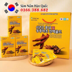 Nước hồng sâm Đông trùng hạ thảo Nonghyup 30 gói 70ml