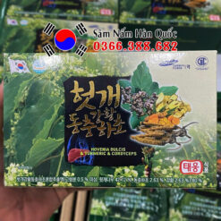 Nước mát gan Đông trùng hạ thảo Taewoong 30 gói 70ml Nước mát gan Đông trùng hạ thảo Taewoong 30 gói 70ml