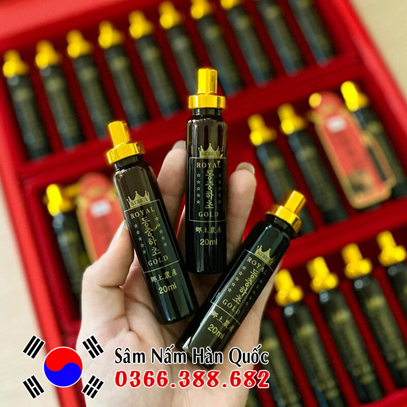 Tinh chất đông trùng Royal Vegetable Worms Gold Tinh chất đông trùng Royal Vegetable Worms Gold