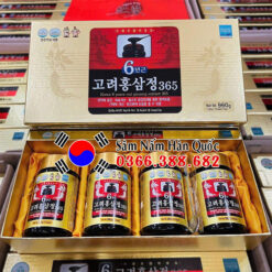 Cao hồng sâm 365 4 lọ 240g