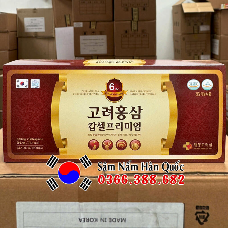 Sâm Nấm Hàn Quốc