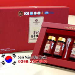 Cao hồng sâm Đông trùng 365 4 lọ 250g Cao hồng sâm Đông trùng 365 4 lọ 250g