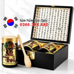 Cao hồng sâm Kanghwa hộp gỗ 2 lọ 250g