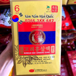 Nước hồng sâm KGS Tonic 30 gói 80ml