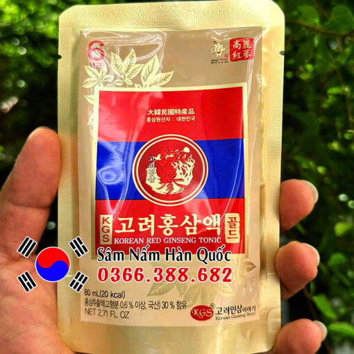 Nước hồng sâm KGS Tonic 30 gói 80ml