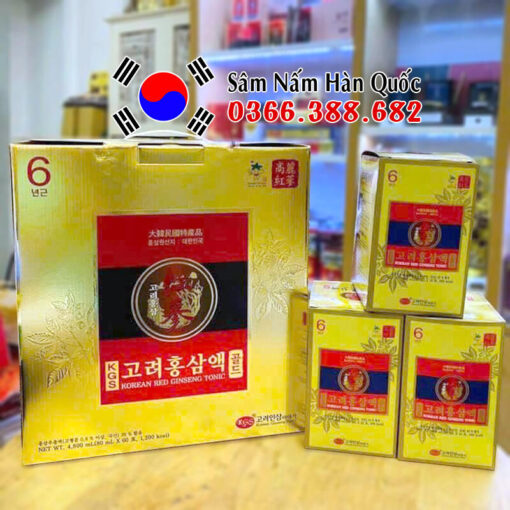 Nước hồng sâm KGS Tonic 30 gói 80ml
