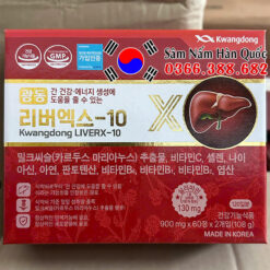 Bổ gan Kwangdong LiverX-10 120 viên