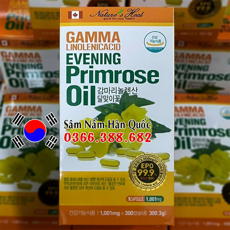 Tinh dầu hoa anh thảo Canada 300 viên Tinh dầu hoa anh thảo Canada 300 viên