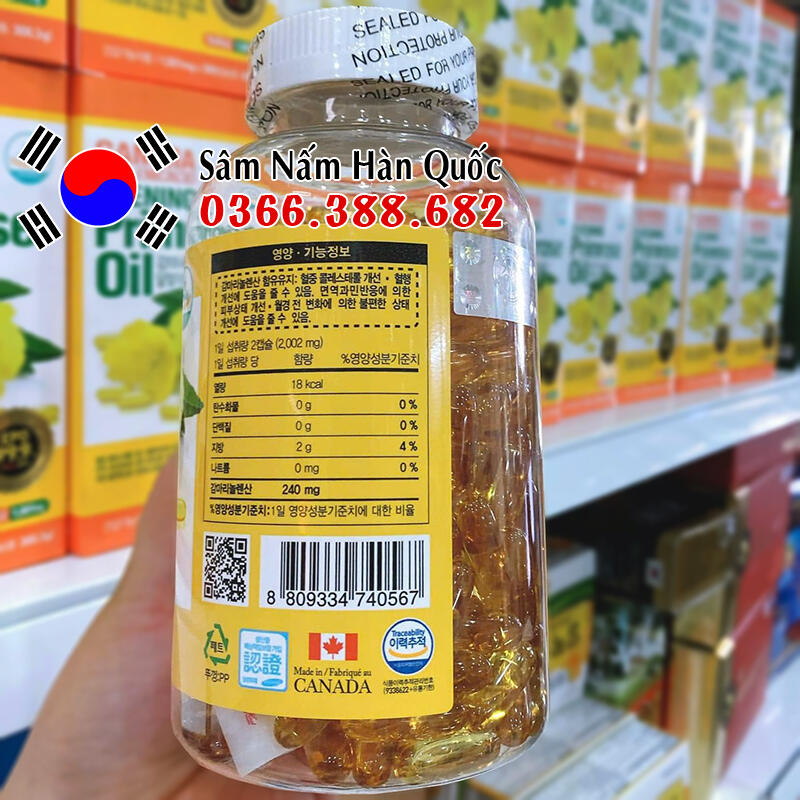 Tinh dầu hoa anh thảo Canada 300 viên Tinh dầu hoa anh thảo Canada 300 viên