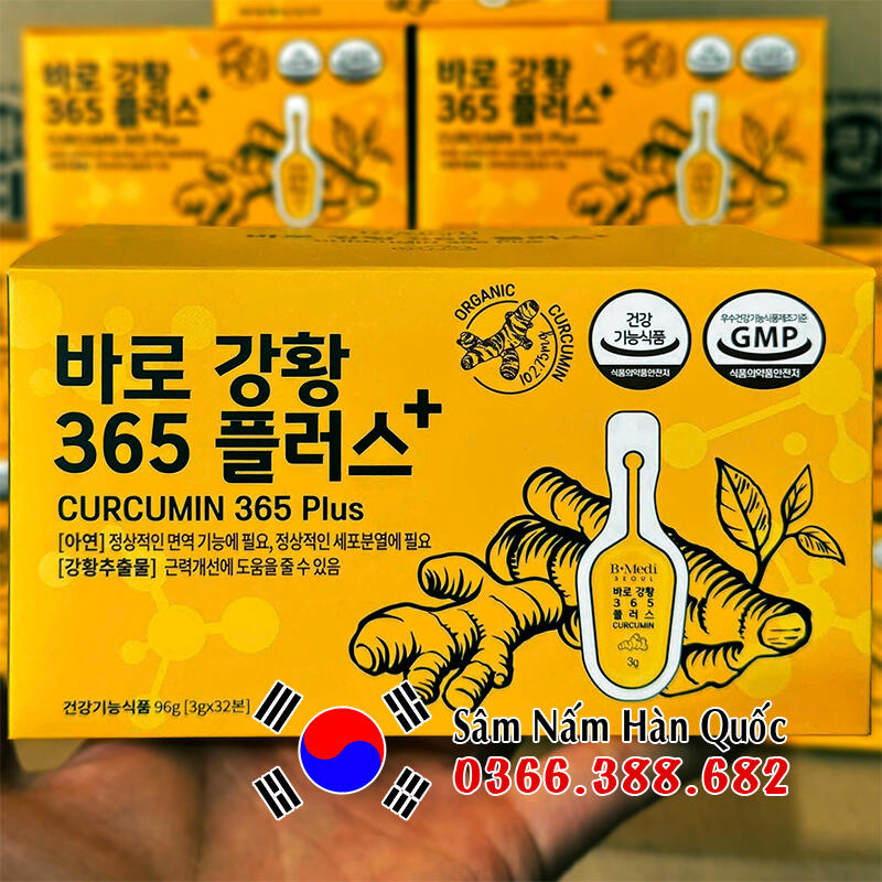 Tinh nghệ Nano Curcumin 365 Plus 32 tép