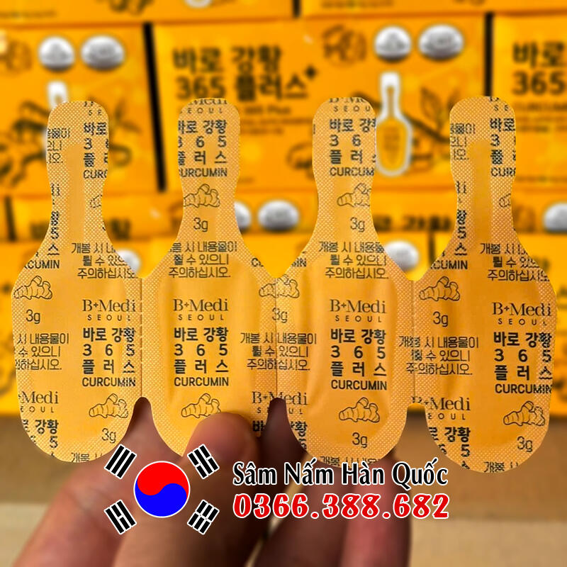 Tinh nghệ Nano Curcumin 365 Plus 32 tép