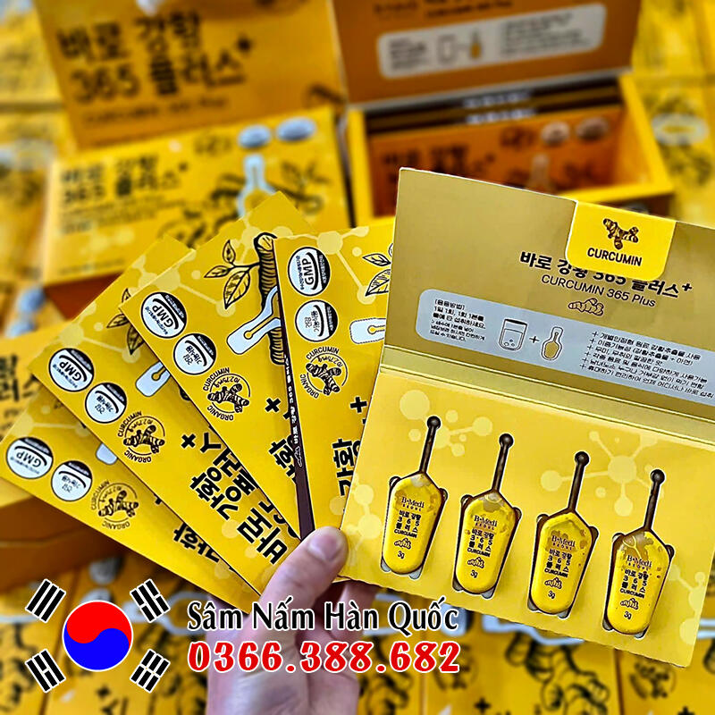 Tinh nghệ Nano Curcumin 365 Plus 32 tép