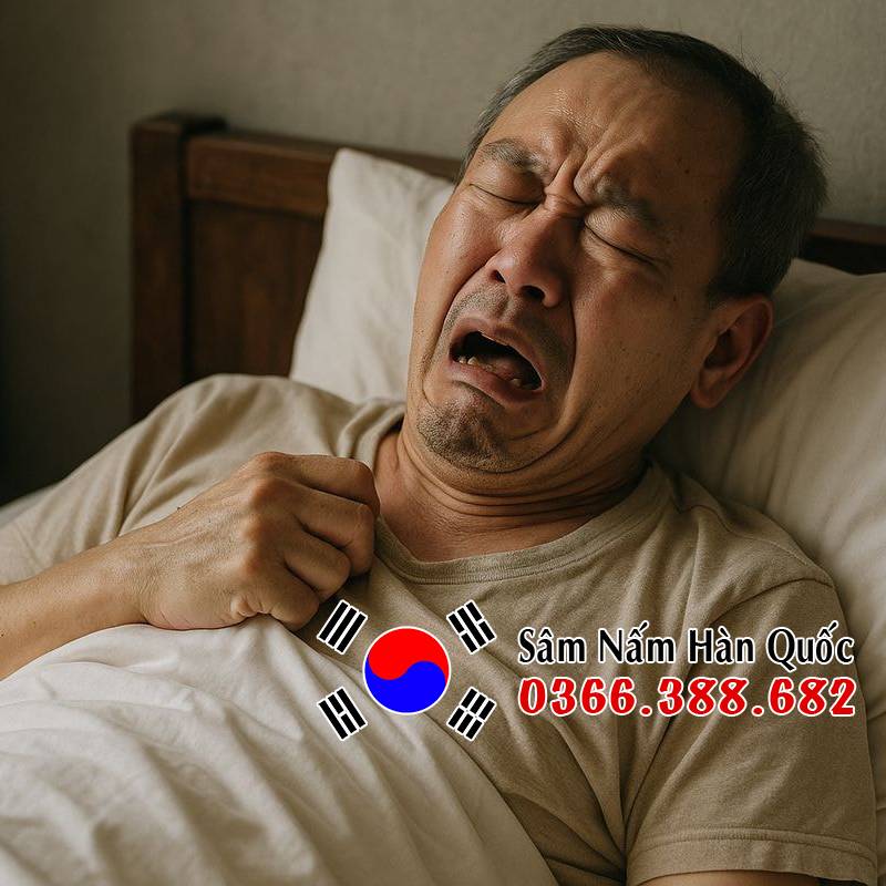 Cách ngậm sâm cho người sắp chết (ảnh AI)