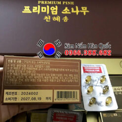 Tinh dầu thông đỏ CheonHyesong Premium Pine 180 viên