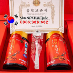Cao hồng sâm Linh chi Nhung hươu 365 2 lọ 250g Cao hồng sâm Linh chi Nhung hươu 365 2 lọ 250g