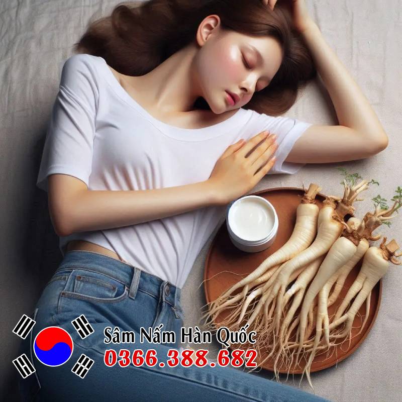 Nhân sâm tốt cho cấu trúc và thành phần của da 