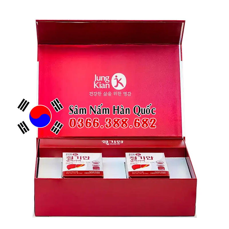 Bổ gan Jung Kian Healthy Liver 120 viên