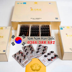 Đạm thiên sâm trứng cá tầm Hwalgiryeoksam 180 viên Đạm thiên sâm trứng cá tầm Hwalgiryeoksam 180 viên