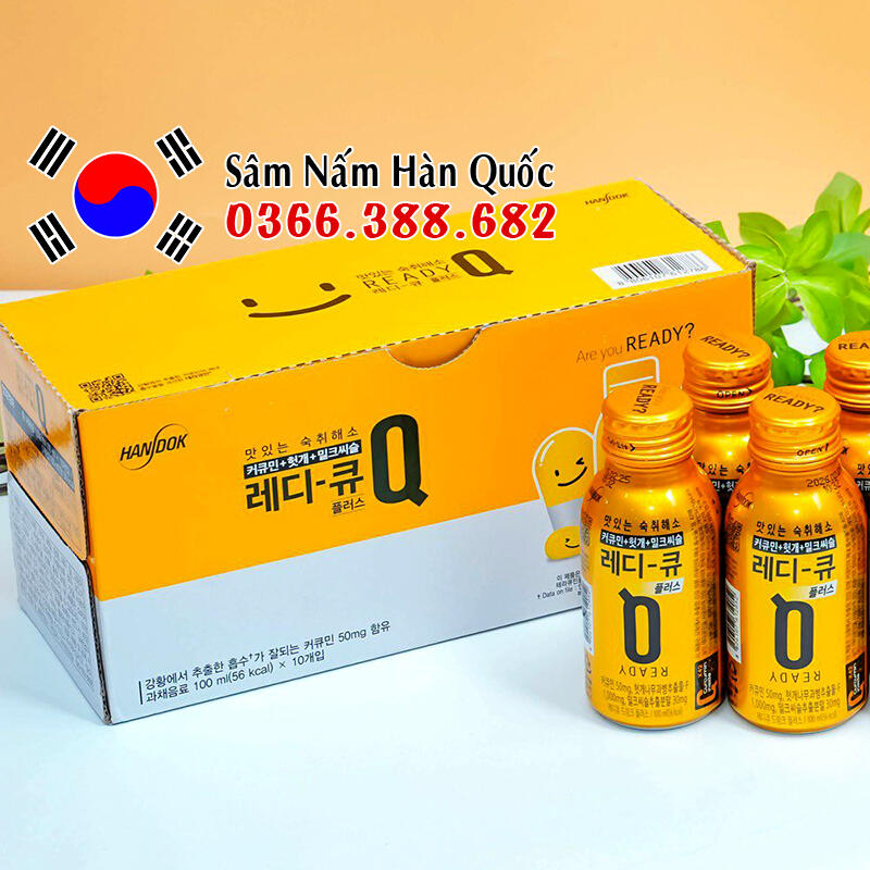 Nước bổ gan Jung Kian Ready Q 10 chai 100ml Nước bổ gan Jung Kian Ready Q 10 chai 100ml