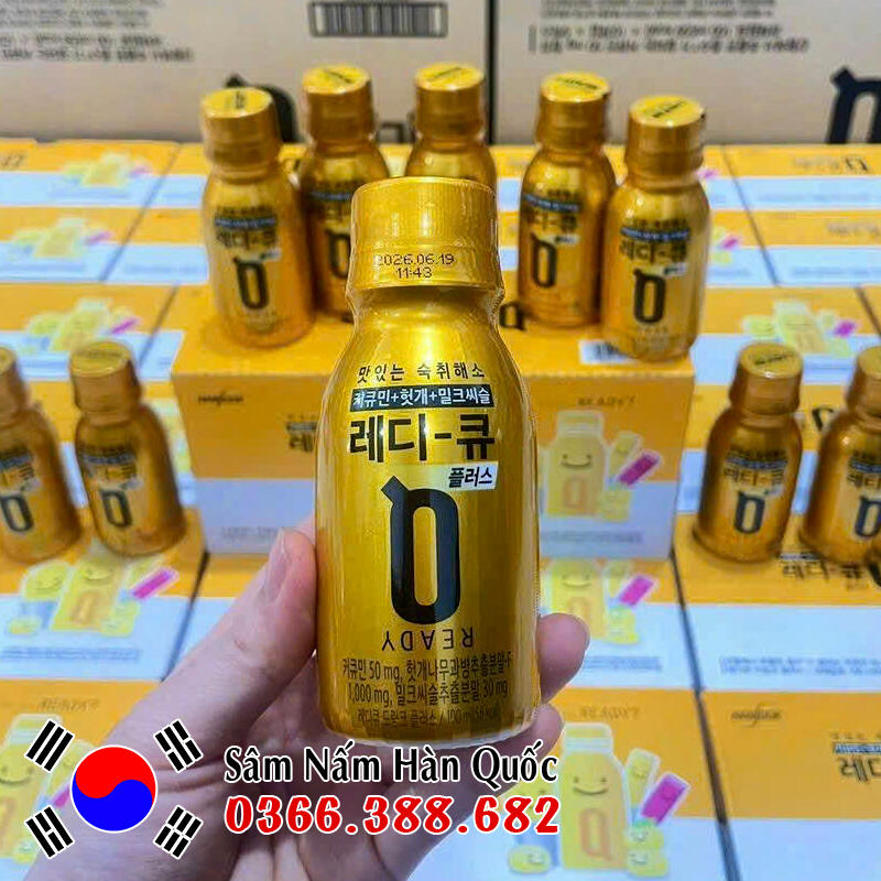 Nước bổ gan Jung Kian Ready Q 10 chai 100ml Nước bổ gan Jung Kian Ready Q 10 chai 100ml