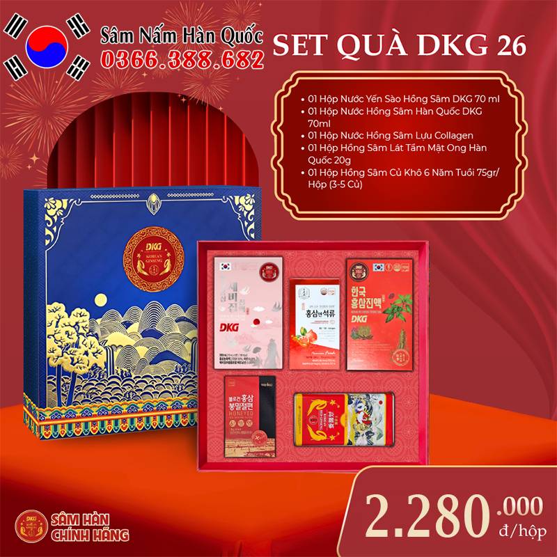 38 SET Quà Tết Daedong 2026 tri ân khách hàng